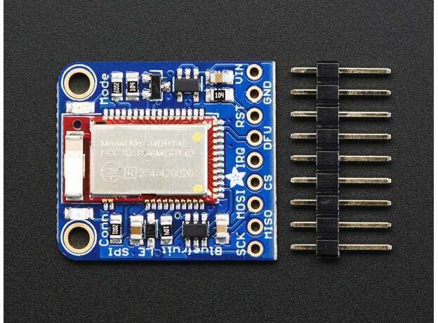 Adafruit Bluefruit con pines