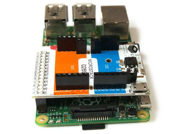 Microstack Baseboard Raspberry Pi expansión
