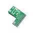 Vista posterior, PiFace RTC para Raspberry Pi