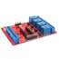 Vista frontal. Tarjeta de potencia para Arduino Pro Micro sin SSR v2.0