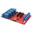 Vista frontal. Tarjeta de potencia para Arduino Pro Micro sin SSR v2.0