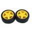 Llantas para robot 65 mm 2 piezas