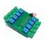 Shield 8 relevadores 10A para raspberry pi controlado por puerto I2C MCP23017