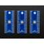 Tarjeta adaptador QFN-32 o TQFP-32 a DIP paquete con 3 piezas 1163