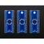 Tarjeta adaptador QFN-32 o TQFP-32 a DIP paquete con 3 piezas 1163